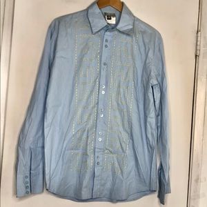 Versace • Men’s GREEK KEY PATTERN Embroidered